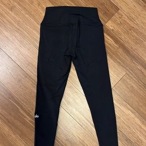 Alo Logo 7/8 High Waist Airbrush Legging